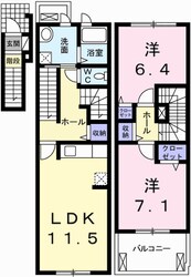 グラース・アンジュの物件間取画像